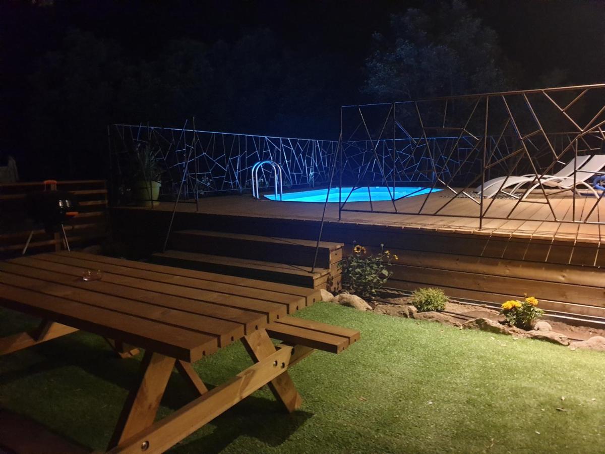Domaine U Filanciu - Casa Ghjulia - Centru Di Corsica Villa Moltifao Buitenkant foto