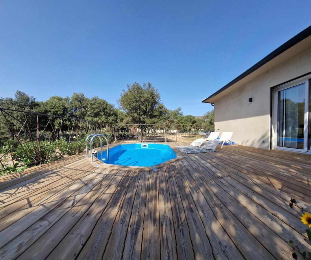 Domaine U Filanciu - Casa Ghjulia - Centru Di Corsica Villa Moltifao Buitenkant foto